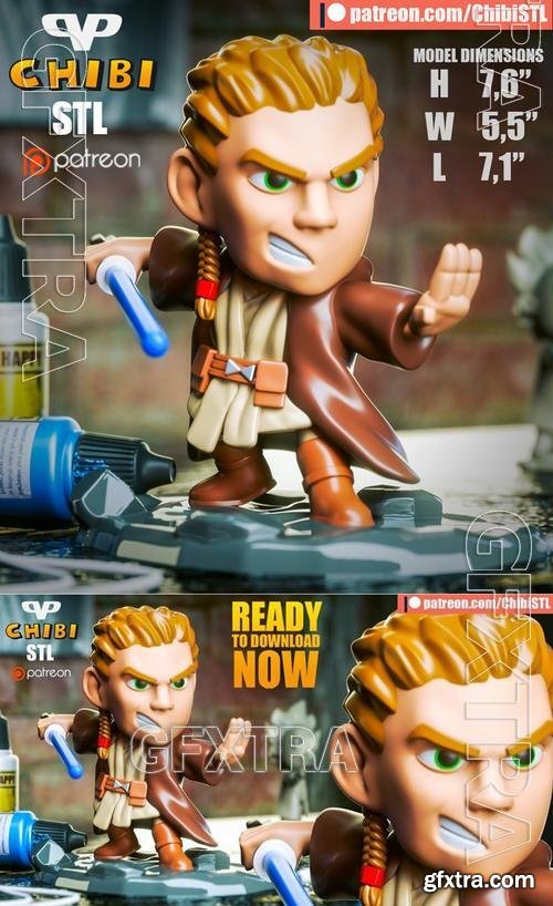 Young Obi Wan – 3D Print Model