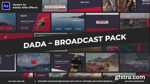 Videohive DADA - Broadcast Pack 29003092