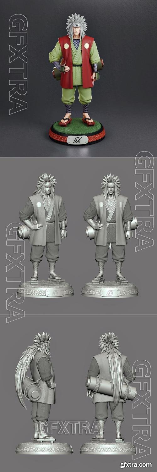 Jiraiya Naruto – 3D Print Model