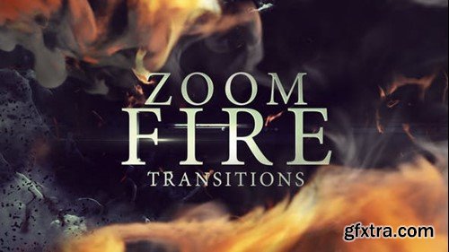 Videohive Zoom Fire Transitions 45642050