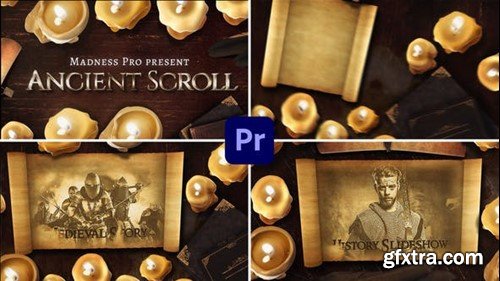 Videohive Ancient Scroll History Project 45552027