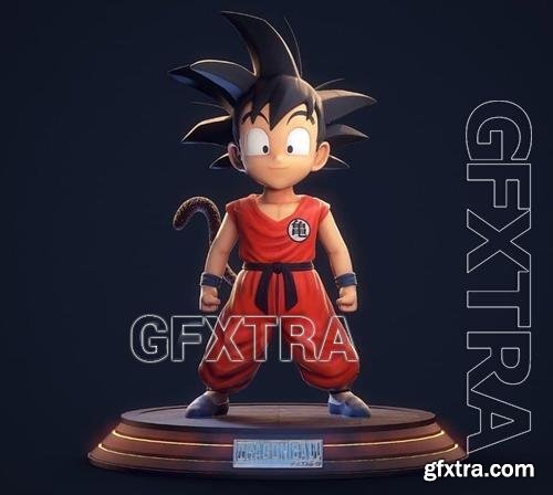 Goku Kid Dragon Ball – 3D Print Model