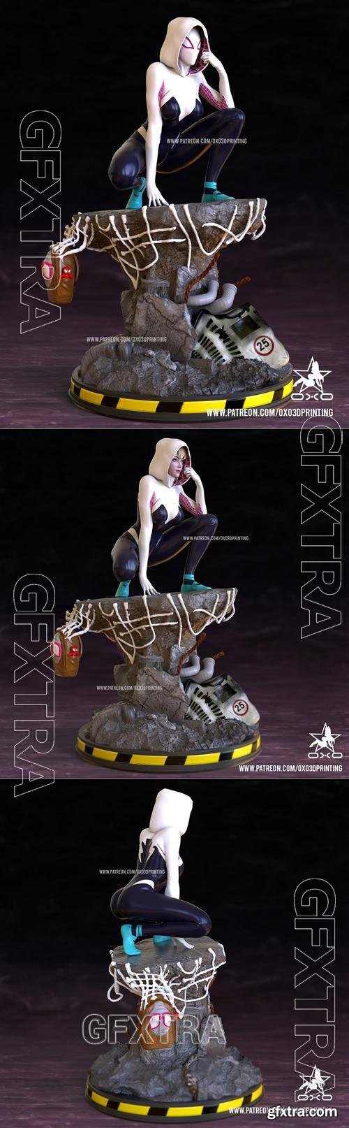 OXO3D - Spider Gwen – 3D Print Model