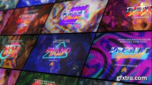 Videohive Retro Style Posters 45291974