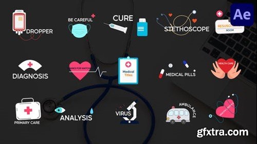 Videohive Medical Titles for After Effects 45707352
