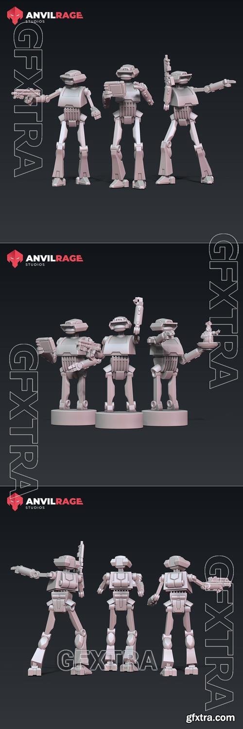 Star Wars Legion - Separatistas - Droide Tactico modelo T-Seb – 3D Print Model