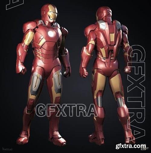 Iron Man Mark 7 Johan Version – 3D Print Model
