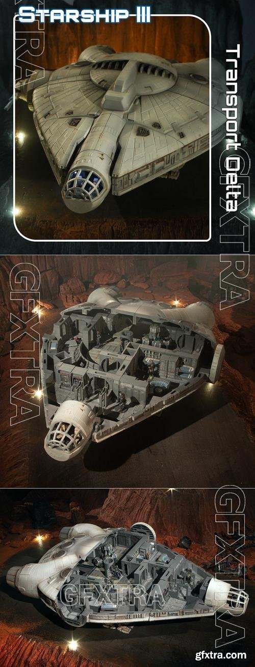 Starship III Core Pledge By AiR – 3D Print Model