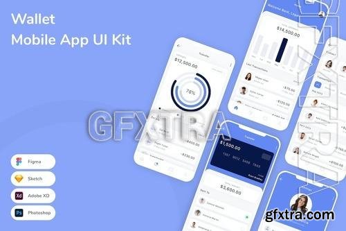 Wallet Mobile App UI Kit GW4XC3B