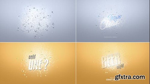 Videohive Liquid Water Logo Reveal 45718075