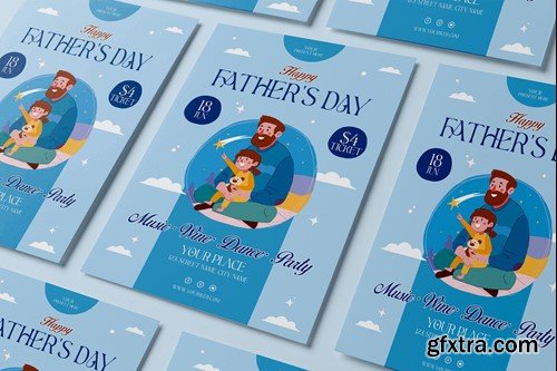 Happy Father\'s Day Flyer YEGLENU