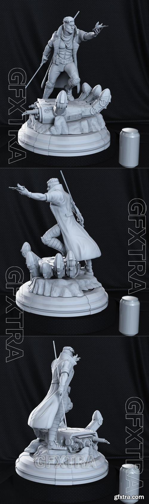 Gambit on Sentinel Hand – 3D Print Model
