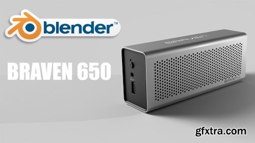 Blender: Learn how to create Braven 650 device