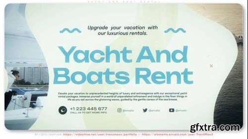 Videohive Yacht and Boat Rental 45822106