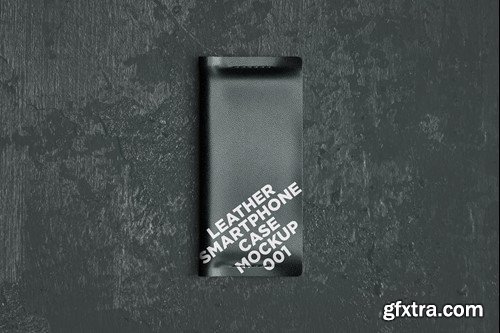 Leather Smartphone Case Mockup 001 8WKZGE9