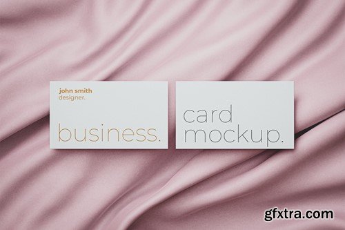 Elegant Business Card Mockup 5CFK826