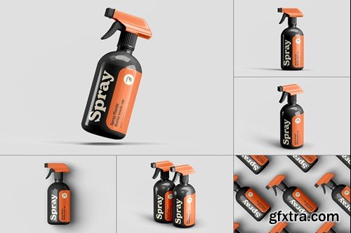 Spray Bottle Mock-up XEH3XF3