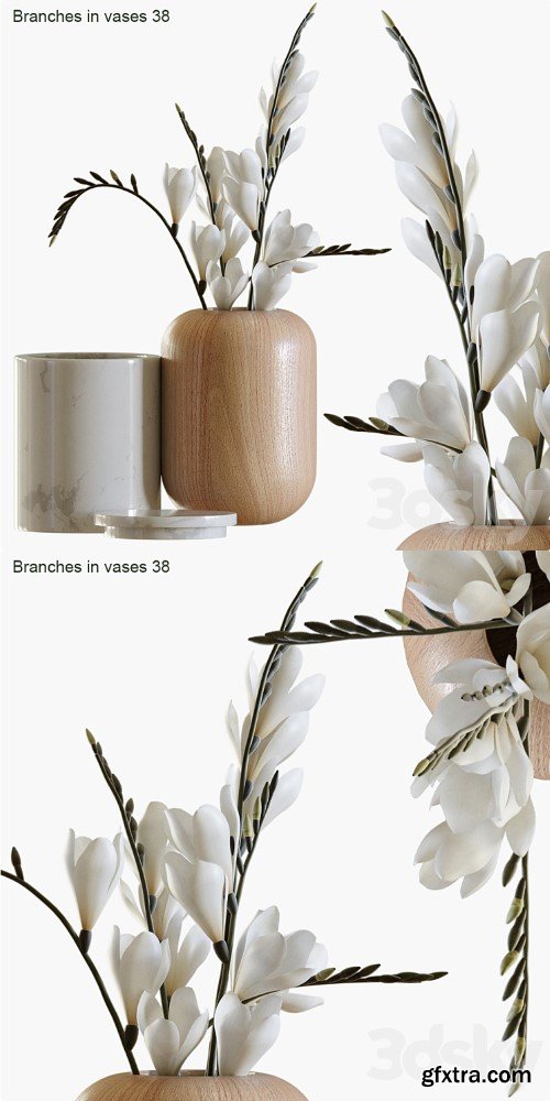 Branches in Vases 38