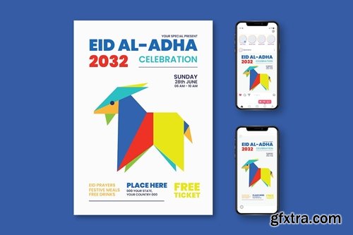Eid Al-Adha Flyer PQV2AQ3