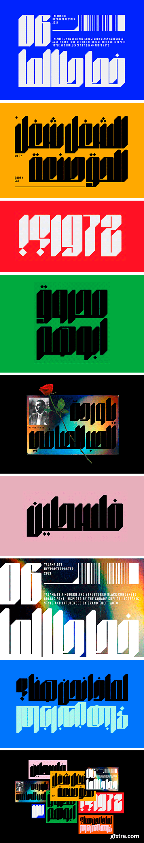 Talama - Arabic Font