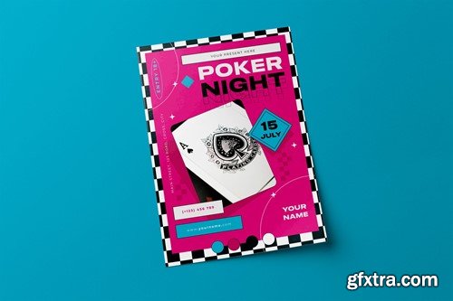 Poker Night Flyer MFYT763