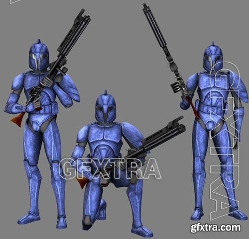 Senate Commando Squad SEB – 3D Print Model