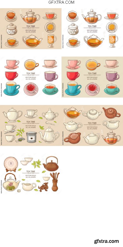 Tea Cup Pack 7XAI