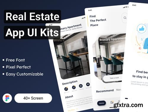 Real Estate App UI Kit Ui8.net