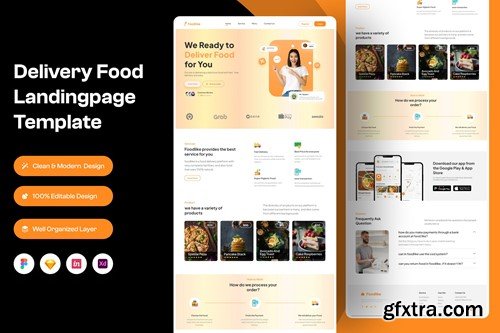 Delivery Food Landing Page NTHWZ36