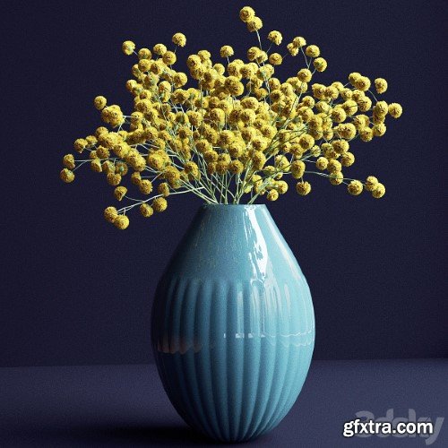A bouquet of flowers in a vase 17