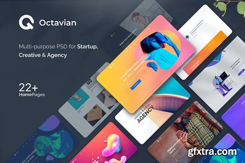 Themeforest Octavian - Multipurpose Creative HTML5 Template 27417172