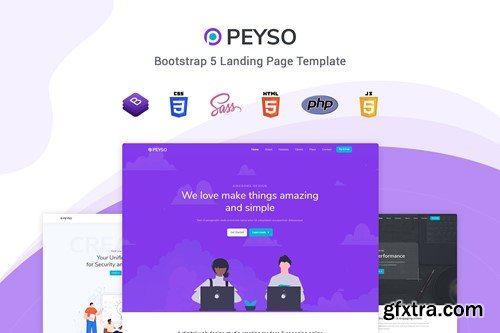 Themeforest Peyso - Bootstrap 5 Landing Page Template 29967385