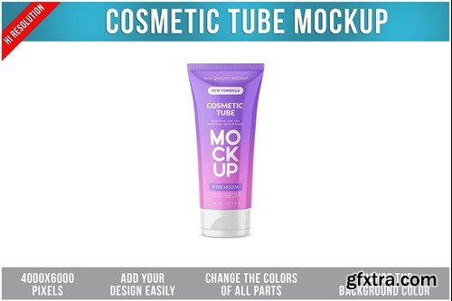 Cosmetic Tube Mockup 8SBR7Z4