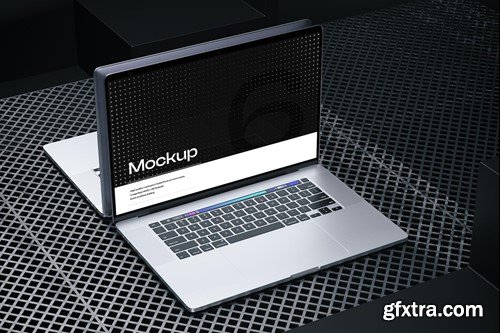Laptop Mockup Dark Scenes RSQHRL5