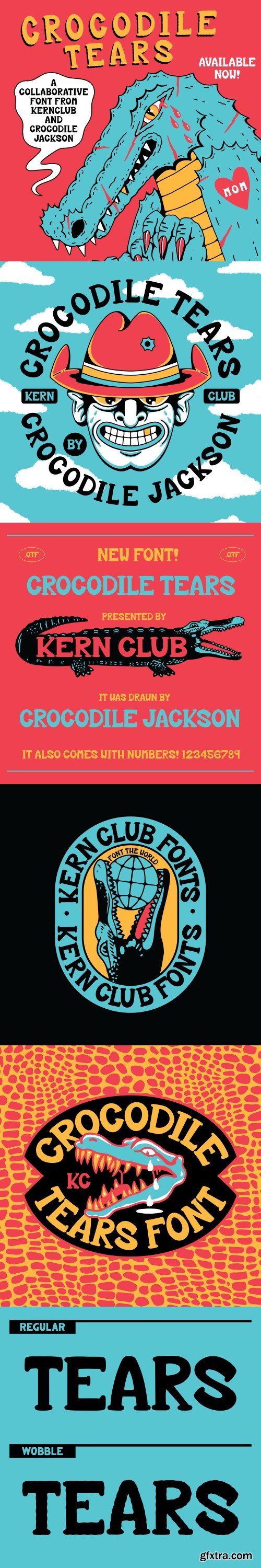 KC Crocodile Font