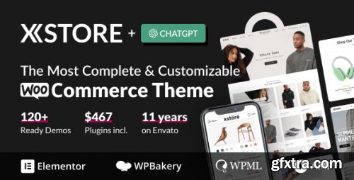 Themeforest - XStore | Multipurpose WooCommerce Theme 15780546 v9.1.6 - Nulled