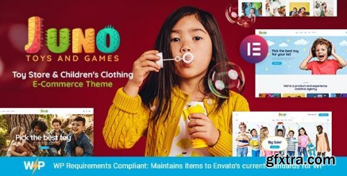 Themeforest - Juno | Kids Toys & Games Store WordPress Theme 17354674 v2.8 - Nulled
