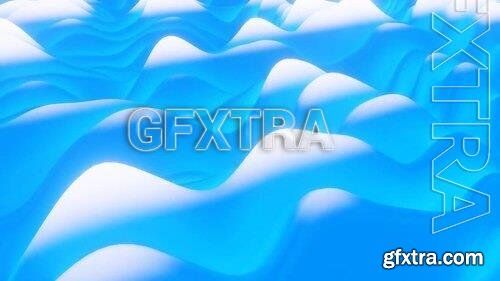 Abstract Cartoon Waves Flow Background 1575444