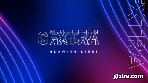 Abstract Glowing Neon Lines Pack 1416129