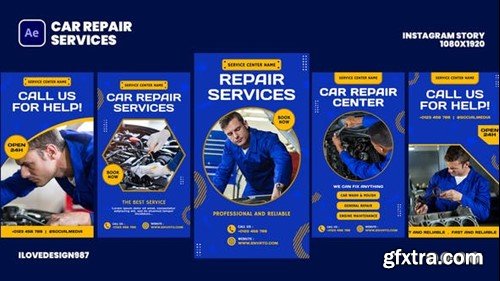 Videohive Car Repair Services 45804819