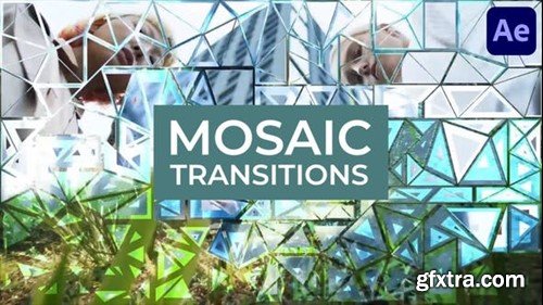 Videohive Mosaic Transitions for After Effects 45936177