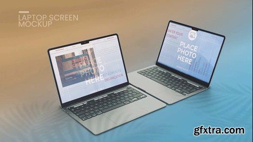 Videohive Laptop Screen Display Promo Mockup V2 44746777