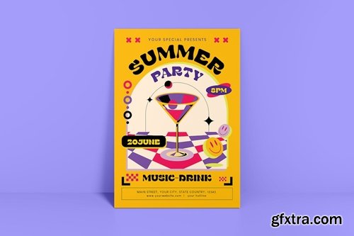 Summer Party Flyer ZJUBP6Y