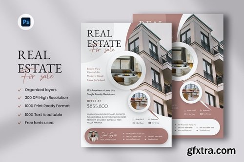 Real Estate Flyer Template 5N9Q2CJ