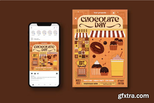 Chocolate day Flyer