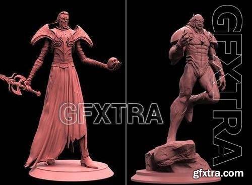 Atrocitus Red and Knull God – 3D Print Model