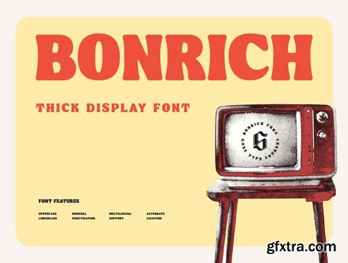 Bonrich Font Ui8.net