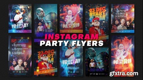 Videohive Instagram Party Flyers 45881684