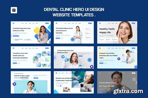 Dental Clinic UI Design Figma VT5D2NC