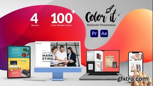 Videohive Color it - Multicolor Web and App Promo 36709280